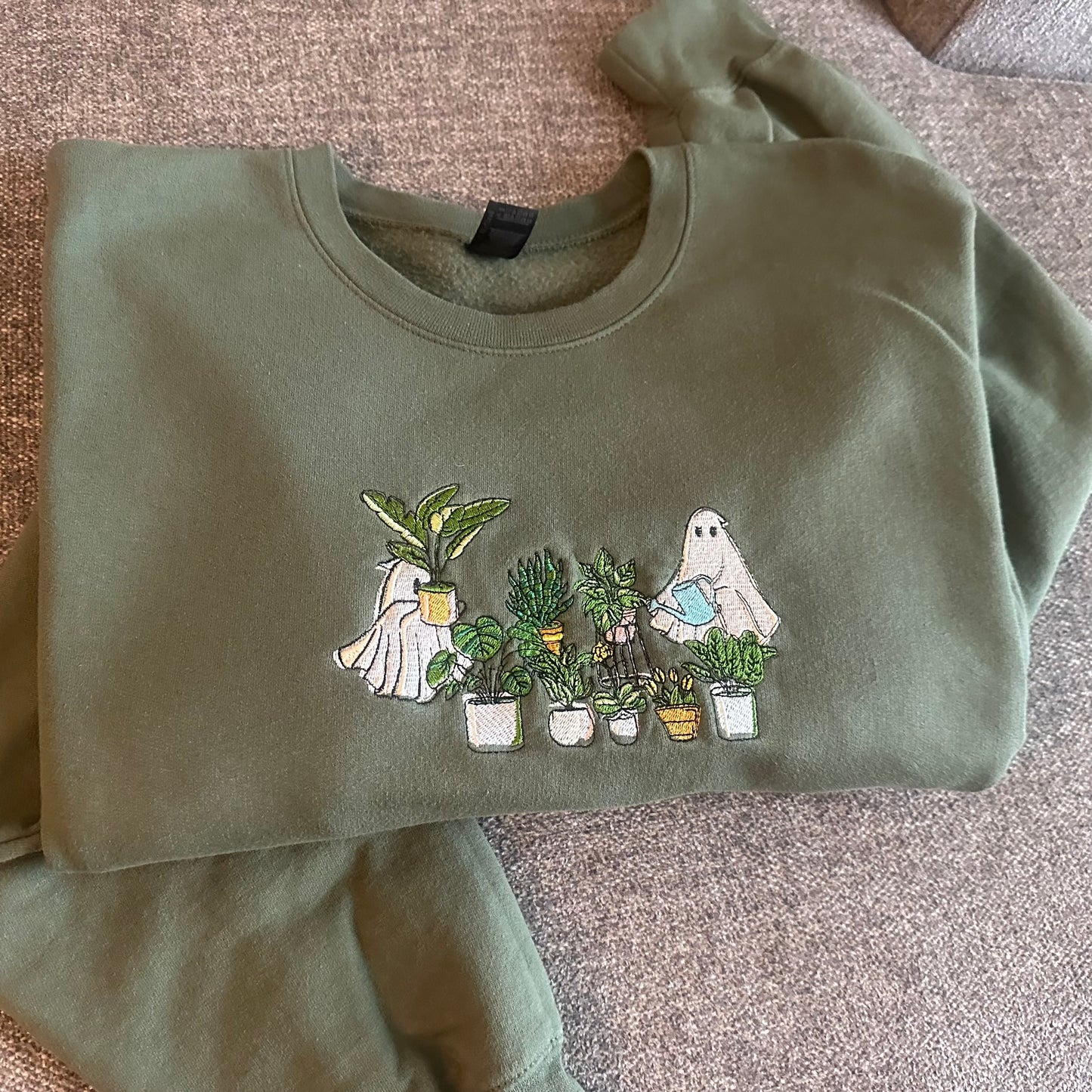 Ghost Gardener Embroidered Sweatshirt