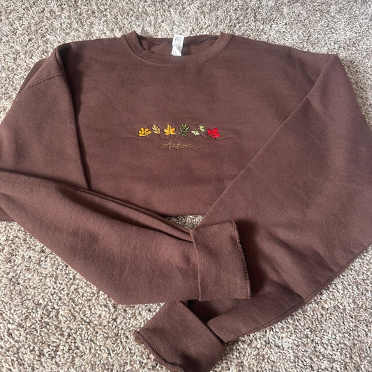 Falling Leaves Autumn Sweatshirt