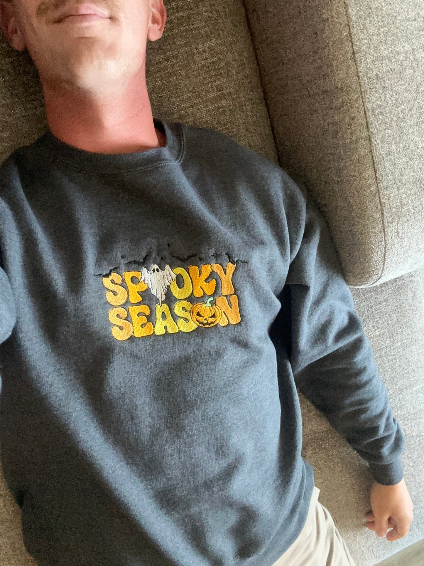 "Spooky Season" Halloween Sweatshirt – Cozy Fall Clothing